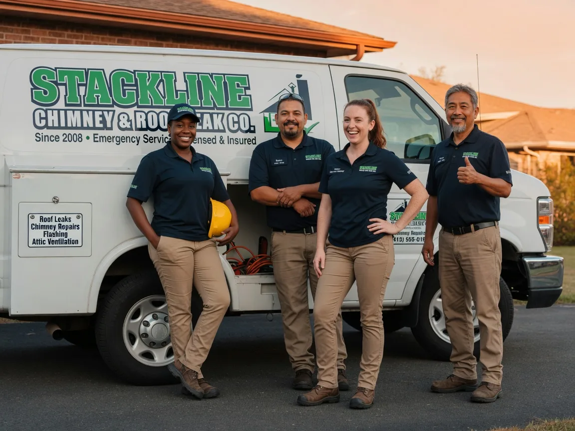 Chimney flashing repair company in Barton, NY